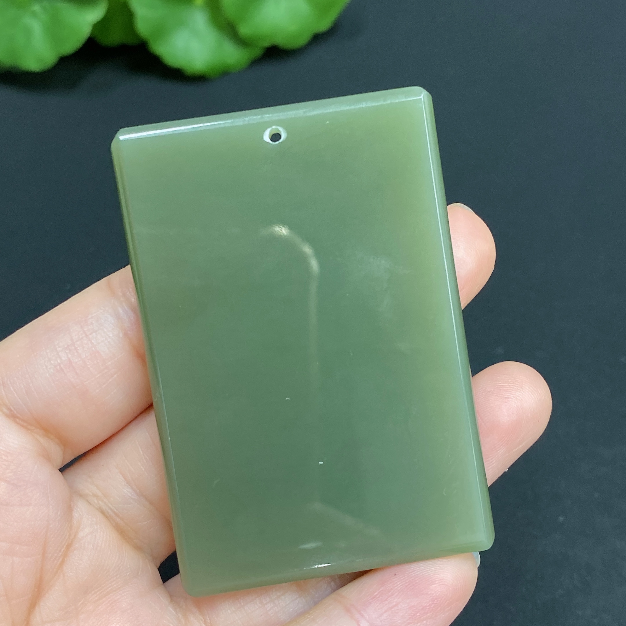 H27108049 Hetian Jade Pendant, Plain Pendant, Total Weight Approx. 39.6g