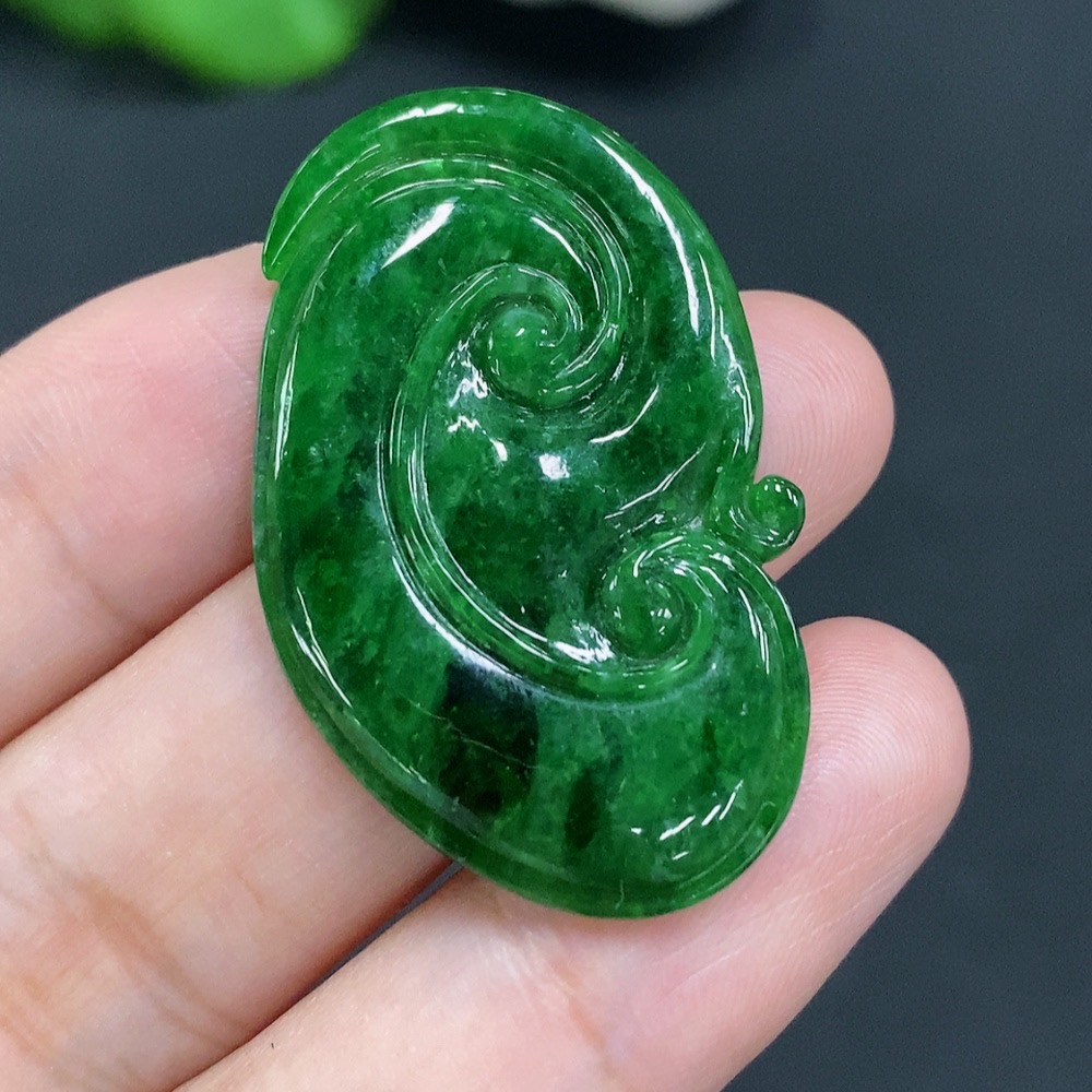 F24812459 JadeiteRuyi Pendant, Total Weight Approx. 4.2g