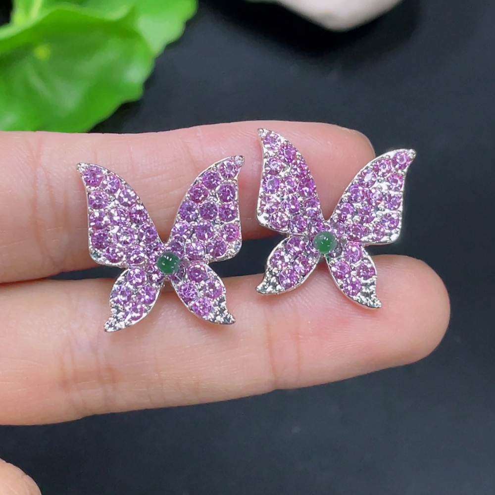 F31651751 Jadeite Inlaid Piece Non-Gold Sell as a Lot