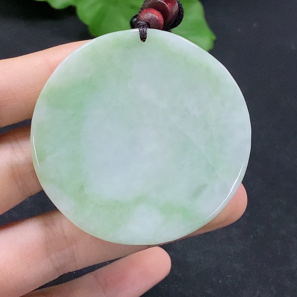 F31683090 Jadeite Landscape Pendant Total Weight Approximately 33.8g