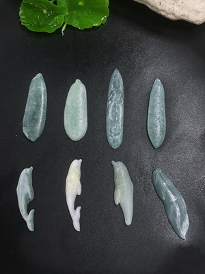 F39550187 翡翠挂件一手走 毛货