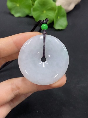 F30565632 Jadeite Peace Knot Pendant Total Weight Approx. 22.77g With Non-Grade A Beads