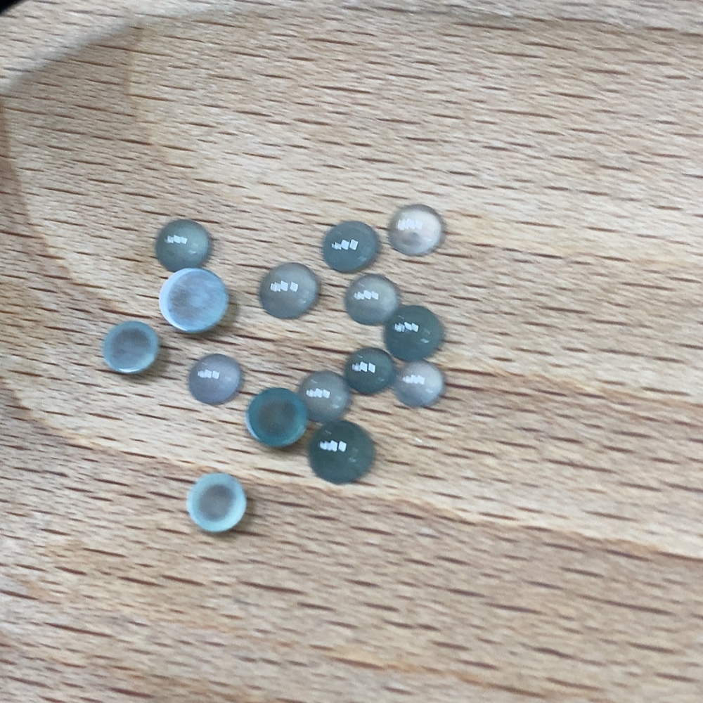 F29417737 Jadeite Inlaid Pieces (Sold as a Lot)