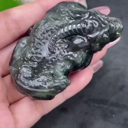 H33944351 Hetian Jade Ornament - Presenting the Son at Court, Total Weight Approx. 126.8g