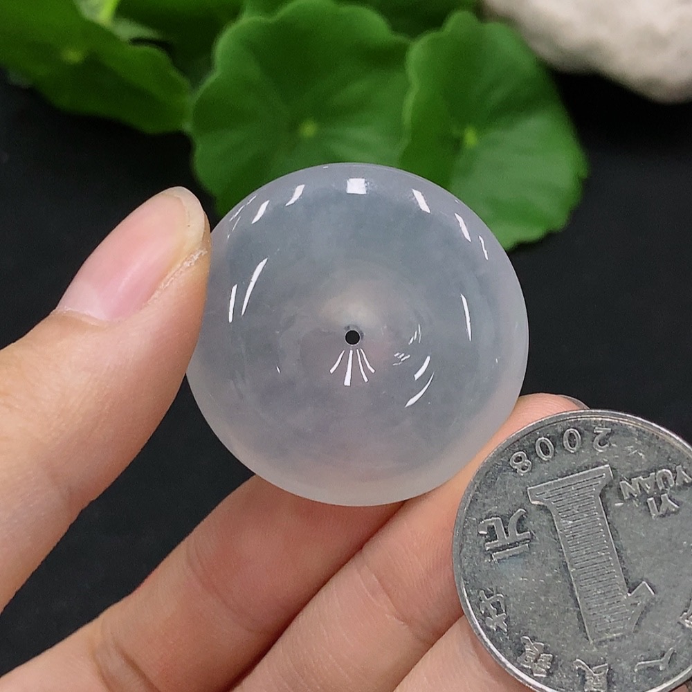 F29346450 Jadeite Safety Buckle Pendant Total Weight Approx. 15.56g