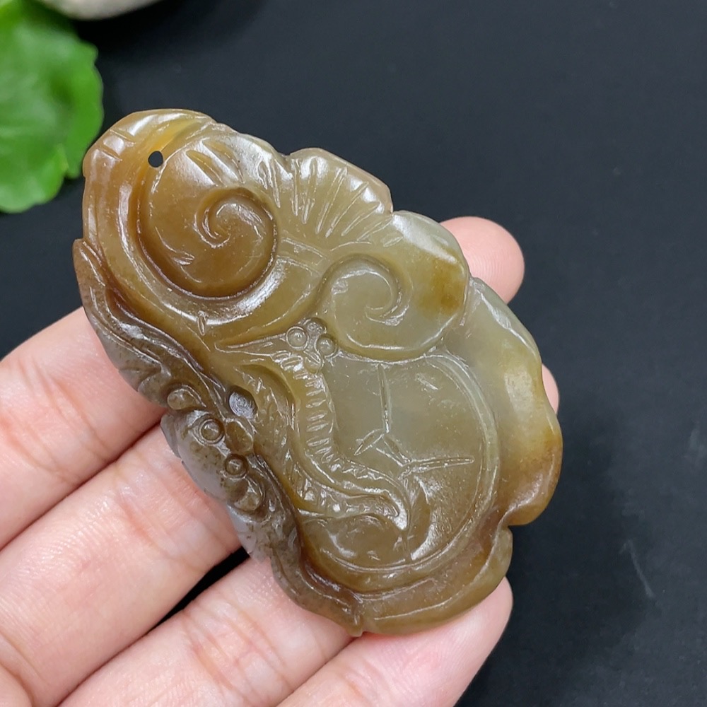 H29413444 Hetian Jade Pendant - Ruyi - Total Weight Approx. 29.8g