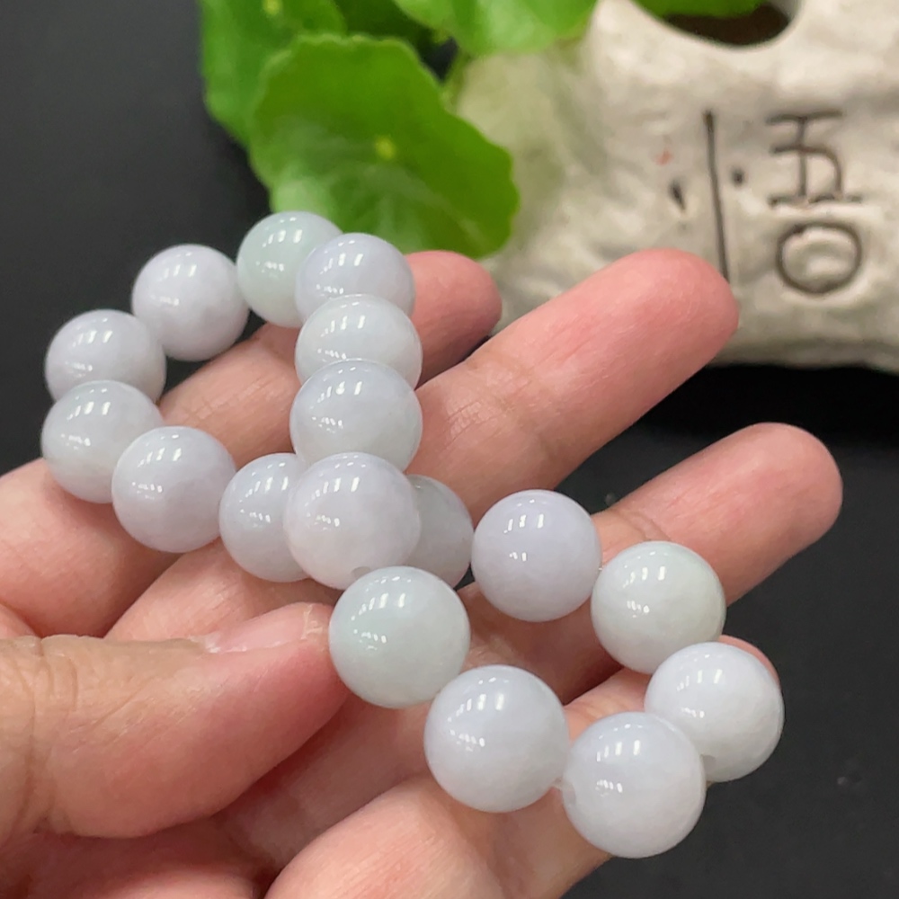 F35081763 Jadeite Bracelet 11.5mm Approx. Total Weight About 43.9g