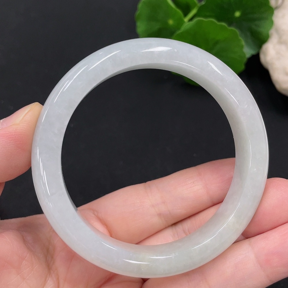 F29397789 Jadeite Round Bangle Size 55.3 Total Weight Approx. 54.1g