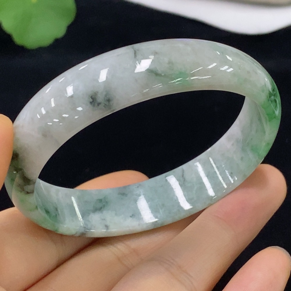 F33861463 Jadeite Imperial Concorde Bracelet Size 55.5/47.3 Total Weight Approx. 37.32g