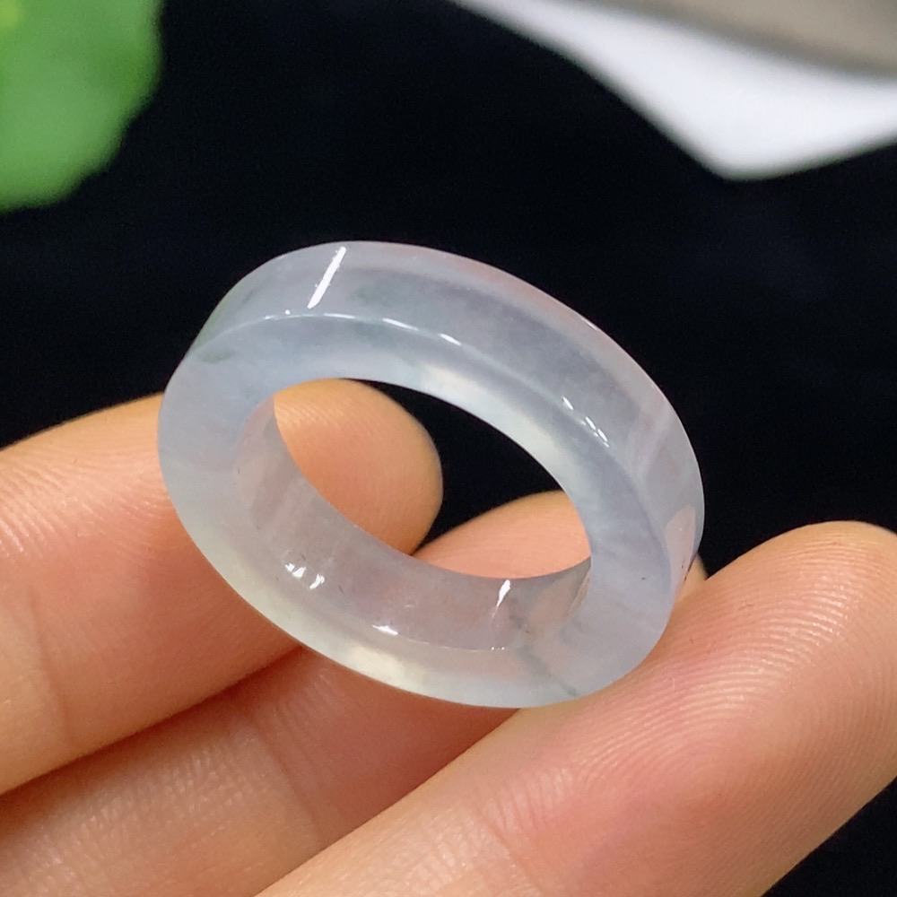 F34025860 Jadeite Ring Size 15 Total Weight Approx. 4.49g