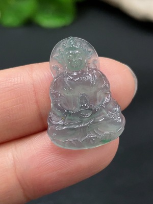F26997341 Jadeite Tara Pendant Total Weight Approx. 2.55g