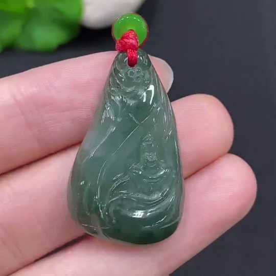 F29337024 JadeiteEnlightenment Pendant