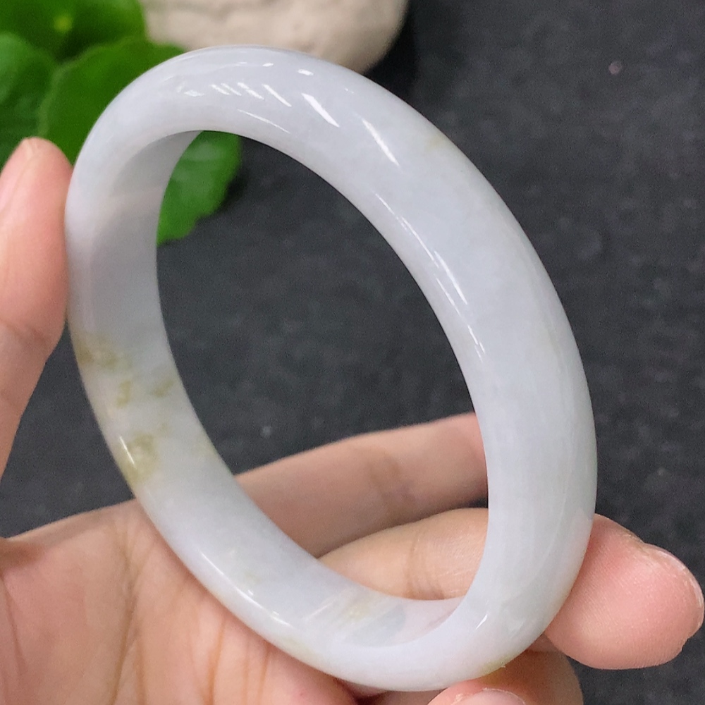 F32792016 Jadeite Regular Bangle, Inner Diameter 58.5mm, Total Weight Approx. 49.54g
