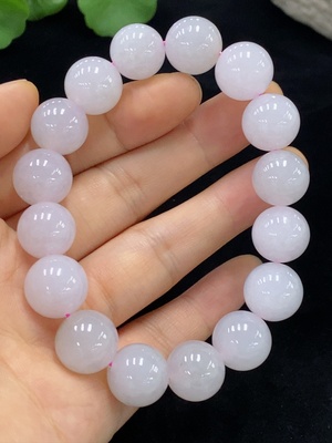 F30530772 JadeiteBead Bracelet Total Weight Approx. 64.66g Size 12.9mm