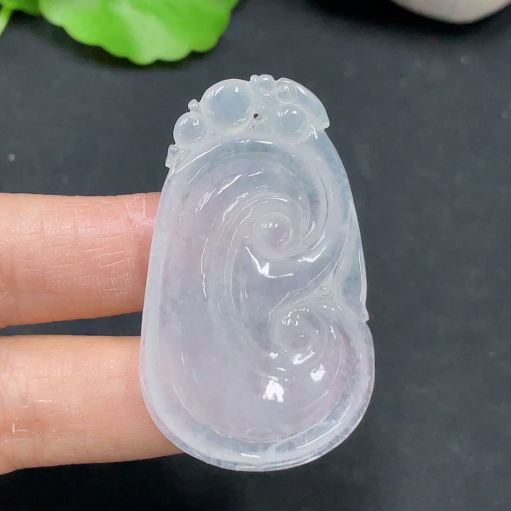 F30563042 Jadeite Pendant Ruyi Total Weight About 9.5g