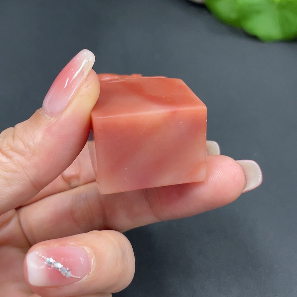 H21416121 Shoushan Stone Fish Seal Total Weight Approx. 58.5g