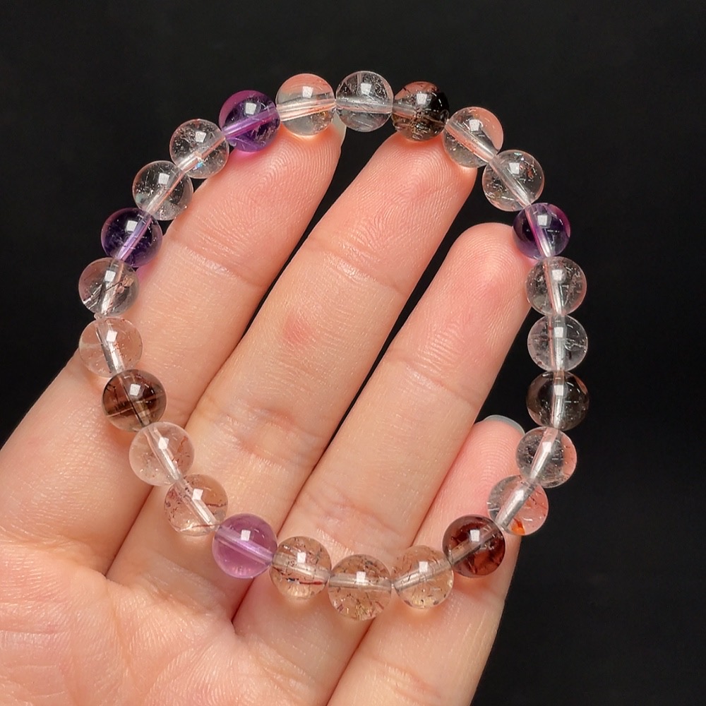 C31640474 Crystal Bracelet Total Weight Approx.12.6g Size 6.9mm