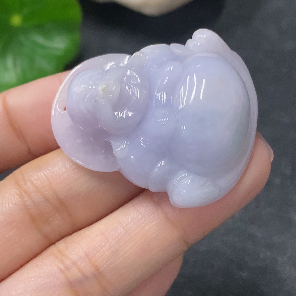 F34041886 Jadeite Pendant Buddha, Total Weight Approx. 20.920g