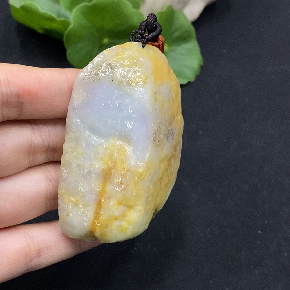 F29347361 Jadeite Pendant Total Weight Approx. 64.39g Color Origin Undetermined