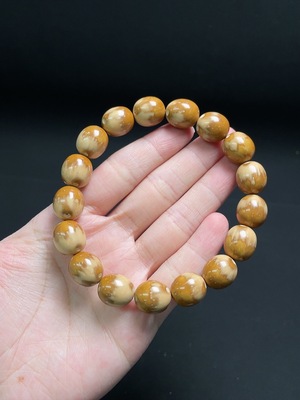 W39621863 紫金鼠手串 货品总重约16.9g 卡11.5mm左右