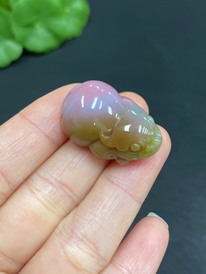 H30517808 Yanyuan Agate Pendant - Pixiu - Total Weight Approximately 8.9g