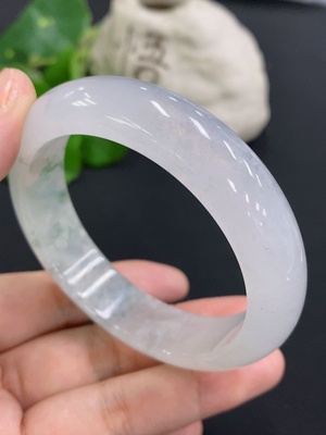 F31647777 Jadeite Round Bracelet Size 55.7 Total Weight Approx. 63.7g