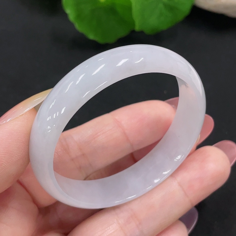 F34012596 Jadeite Round Bracelet Size 46.4 Total Weight Approx. 22.2g