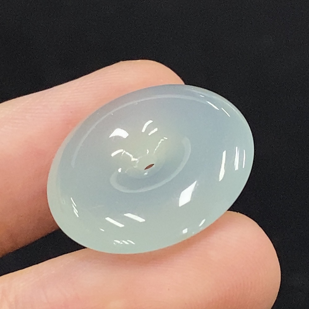 F34028151 Jadeite Safety Buckle Pendant, Total Weight Approx. 4g