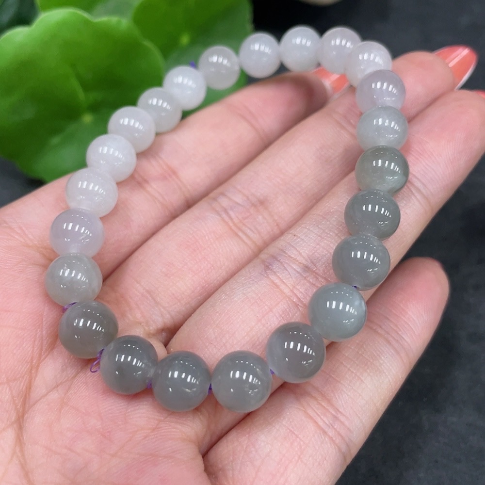 H34960343 Hetian Jade Bracelet Approx. 7.8mm Total Weight Approx. 18.2g