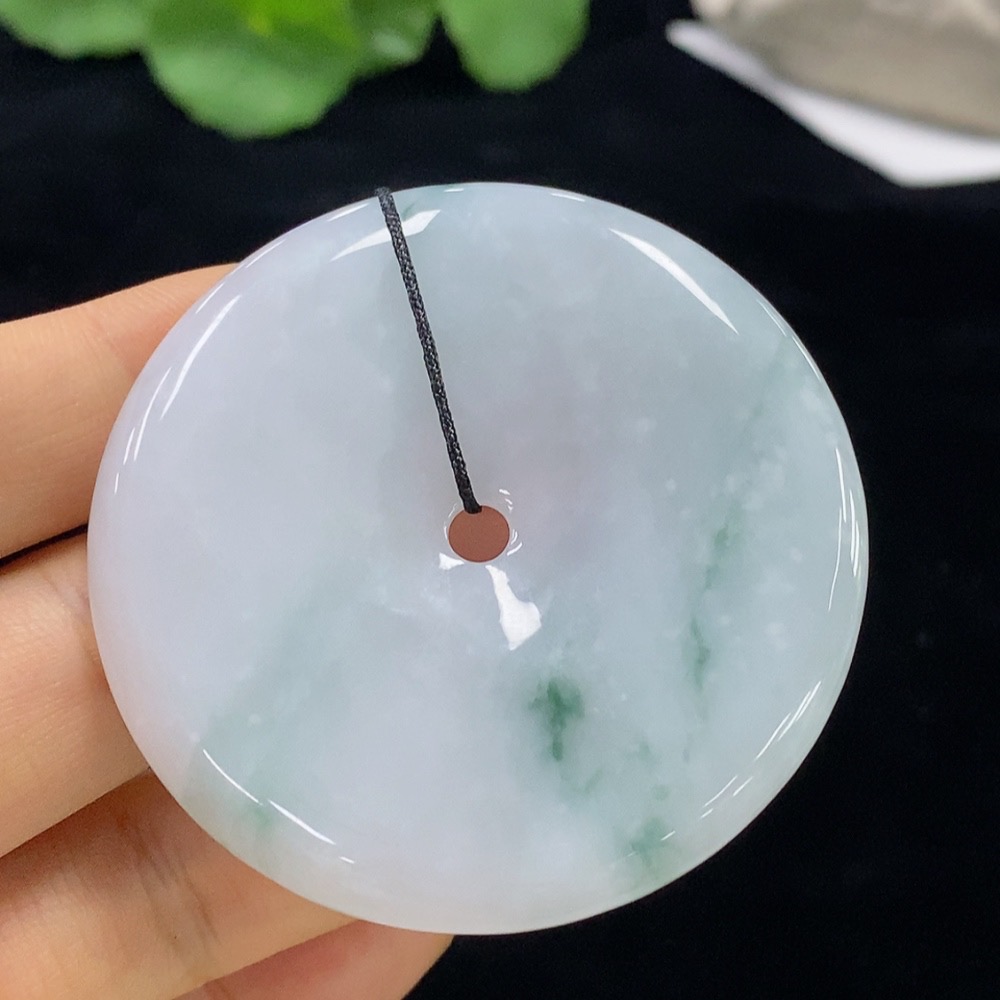 F31651001 JadeiteSafety Buckle Pendant