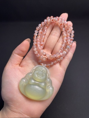 C46541068 南红玛瑙珠串  仅红色  卡5.8mm左右  货品总重约55.59克   可见有机物  配石考虑非天然