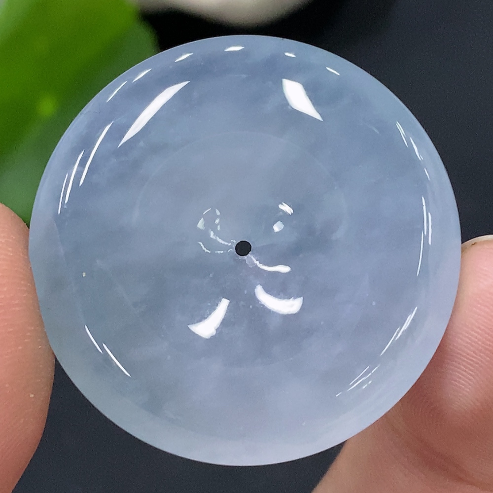 F28250535 JadeitePendant Total Weight Approx. 12.8g Peace Buckle