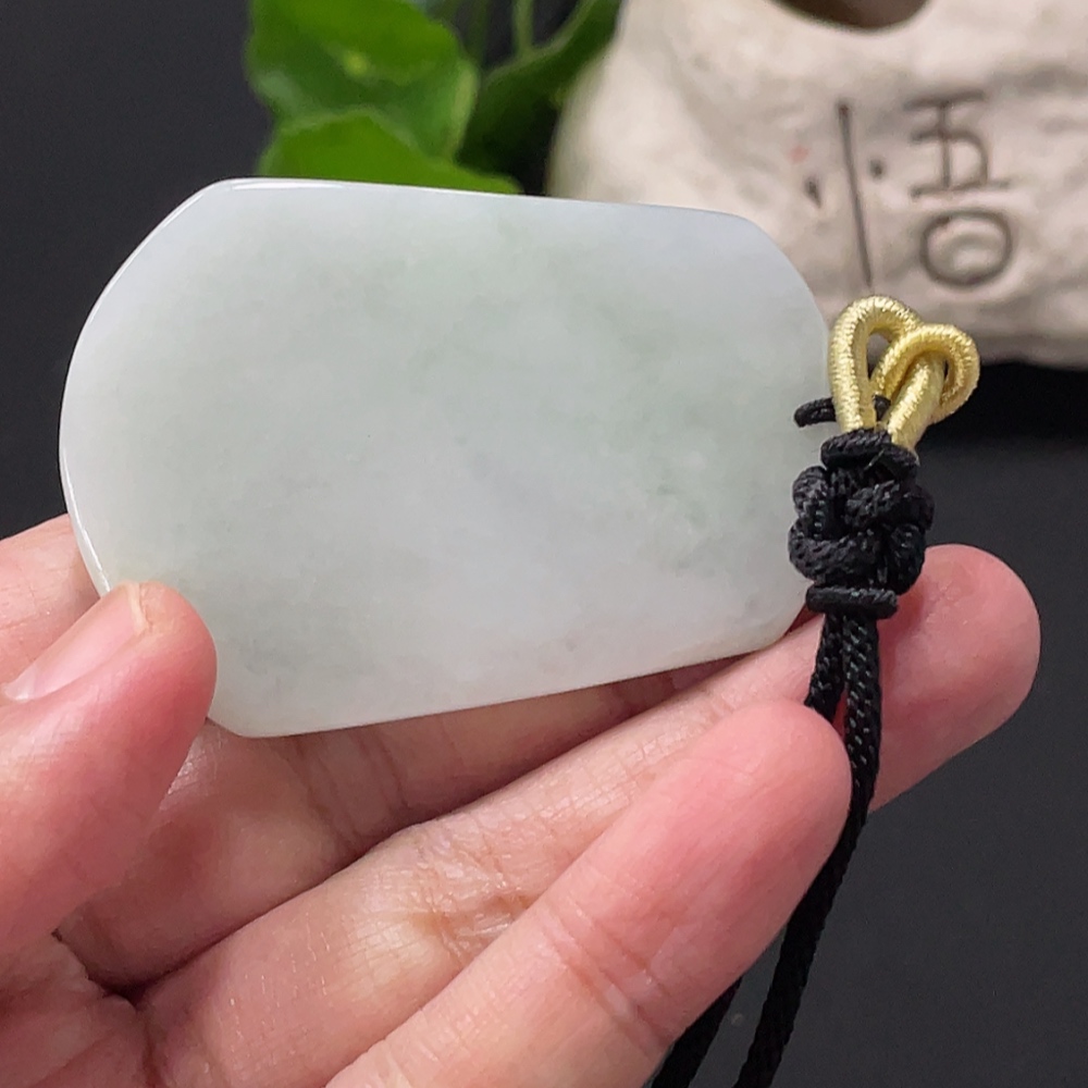 F35171521 Jadeite Guanyin Pendant, Total Weight Approximately 47.1g