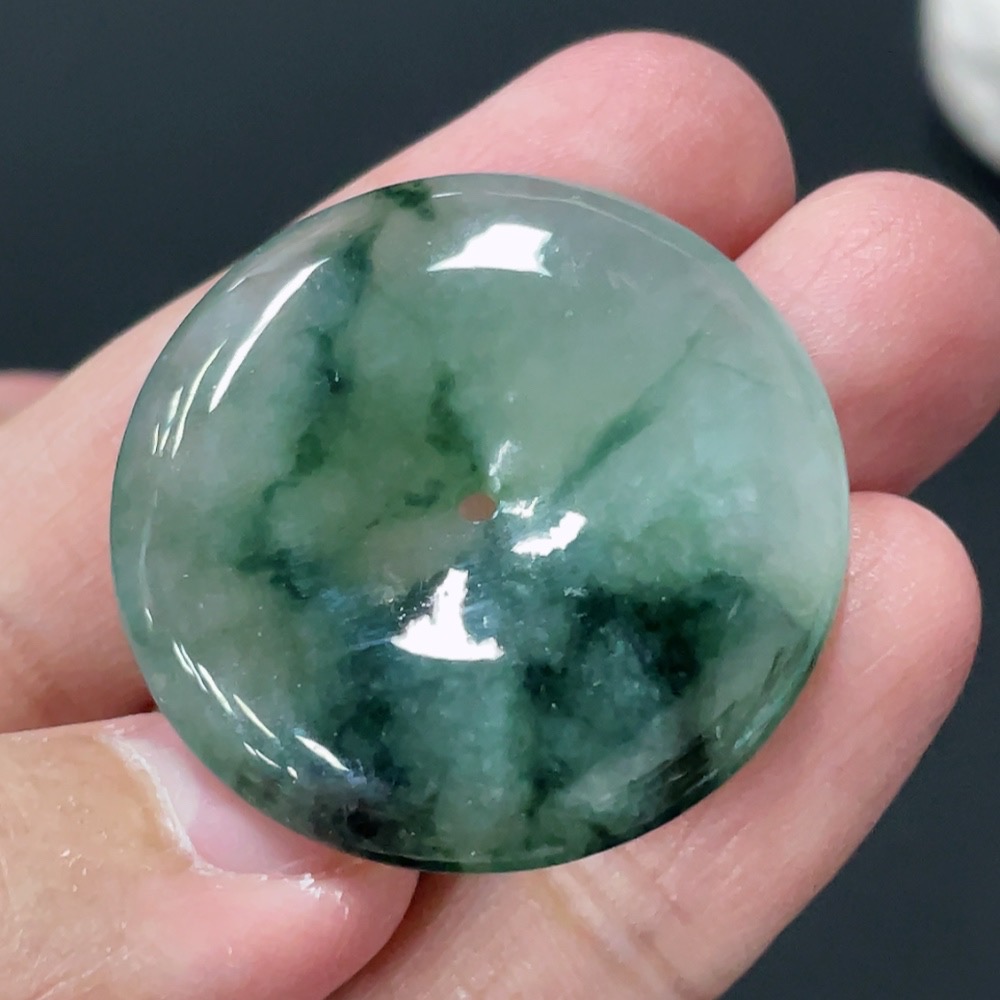 F29316532 JadeitePeace Buckle Pendant Total Weight Approx. 11.9g