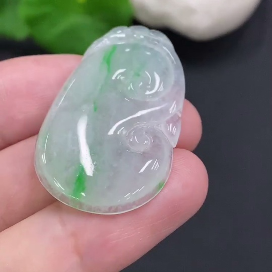 F33857916 JadeiteRuyi Pendant, Total Weight Approx. 6.3g