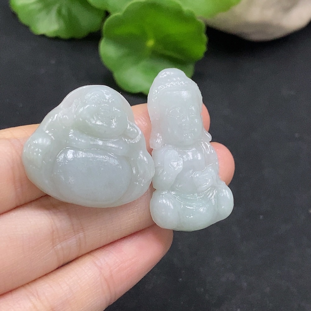 F34056792 Jadeite Pendant Semi-finished