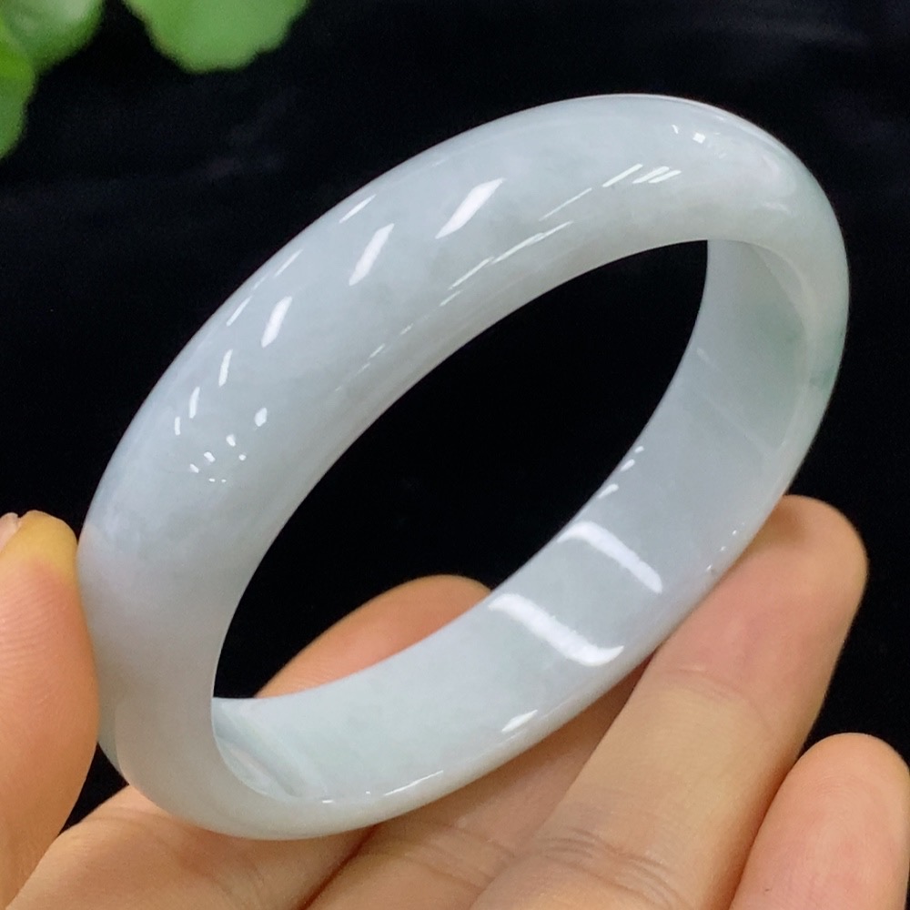 F34974621 Jadeite Concubine Bangle 54.2/48.5 Size Total Weight Approx.42.79g