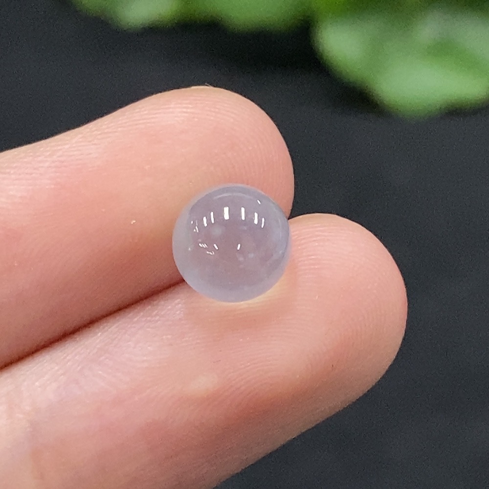 F34055760 Jadeite Beads Approx. 7.2mm Total Weight Approx. 0.73g