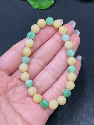 F35138884 Jadeite Bracelet Total Weight Approx. 20.26g Size About 8mm