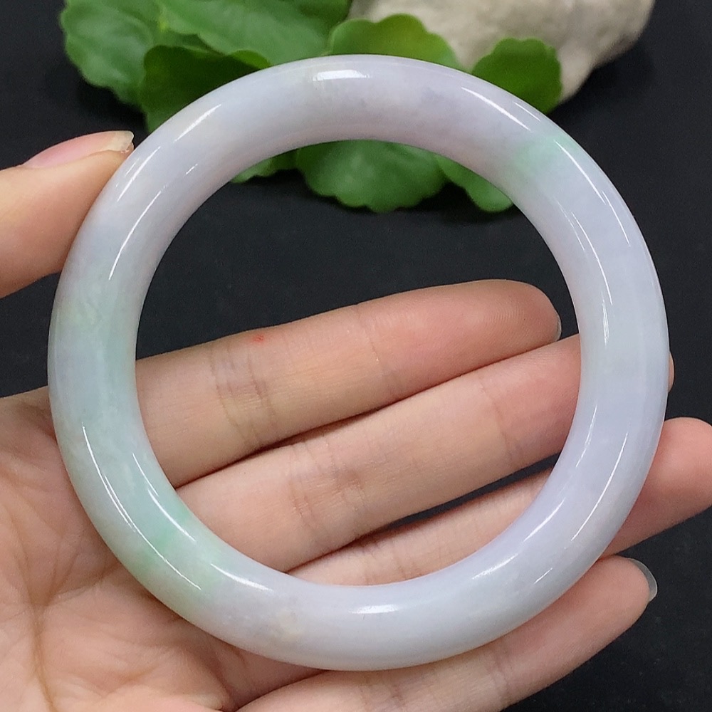 F35132922 Jadeite Round Bangle Total Weight Approx. 66g Size 57
