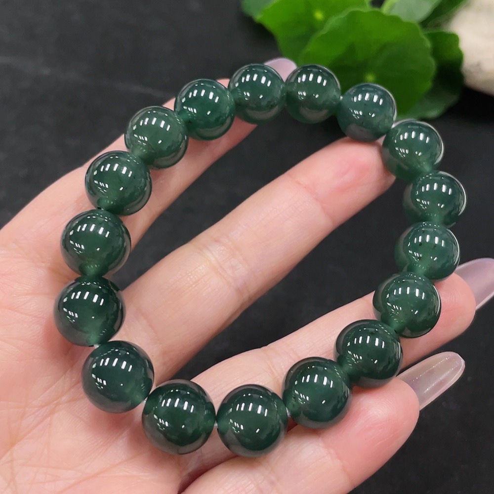 F35142020 Jadeite Bracelet 11.8mm Approx. Total Weight About 47.4g