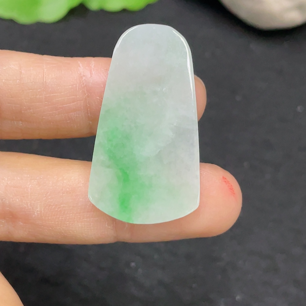 F31612505 Jadeite Plain Pendant Total Weight Approx. 4.32g