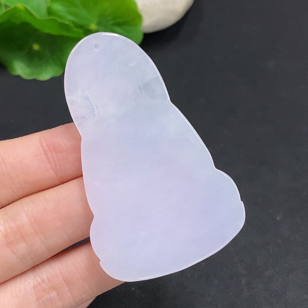 F34077419 Jadeite Guanyin Pendant Total weight about 24.8g