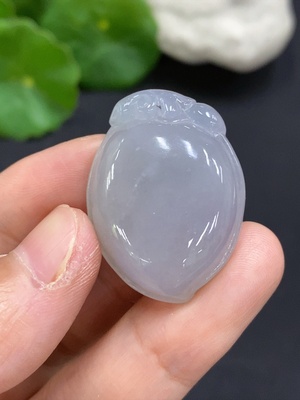 F30569930 Jadeite Peach Pendant Total Weight About 12.5g