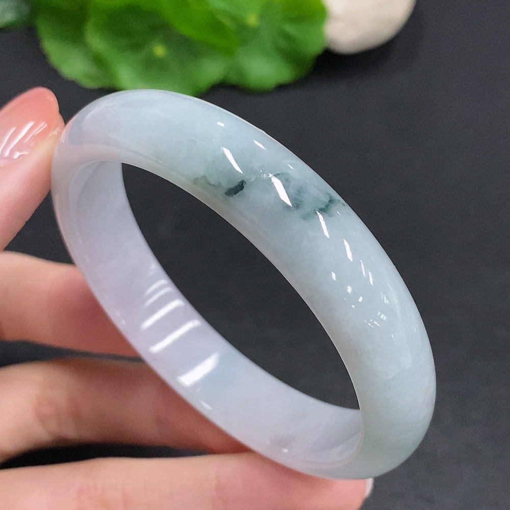 F34968884 Jadeite Round Bracelet, Total Weight Approx. 45.1g, Size 56