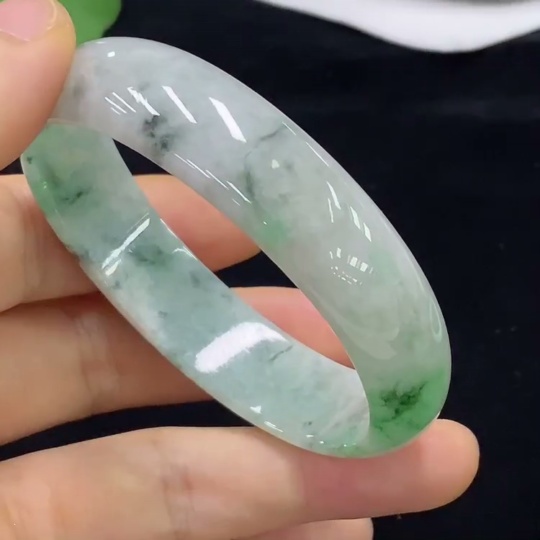 F33861463 Jadeite Imperial Concorde Bracelet Size 55.5/47.3 Total Weight Approx. 37.32g