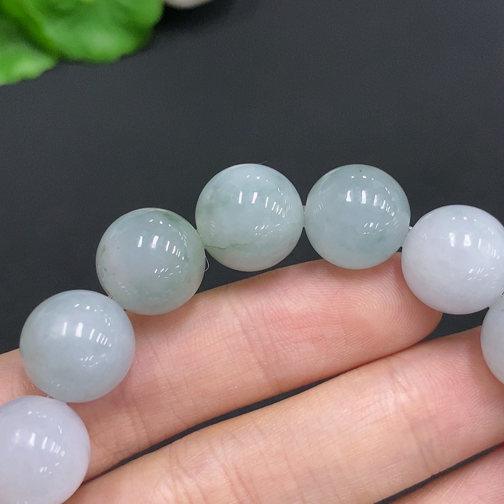 F30457454 Jadeite Bracelet 12.9mm Approx. Total Weight About 62.3g