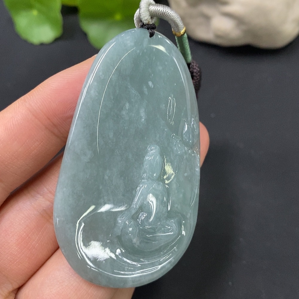 F25863270 JadeitePendant Total Weight Approx. 24.99g Enlightenment