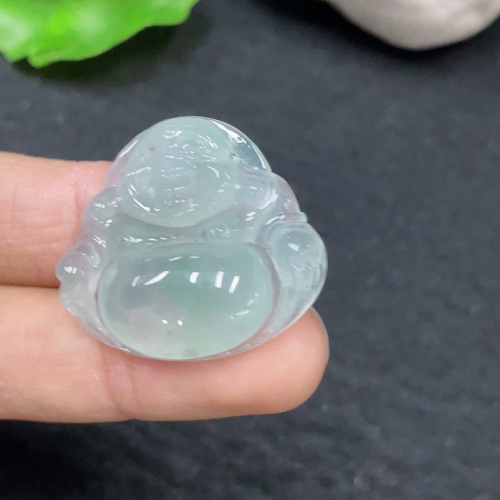 F31636724 JadeiteBuddha Pendant