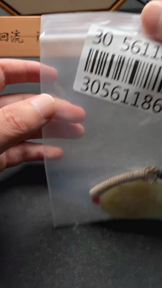 H30561186 Hetian Jade Pendant - Abundance Every Year